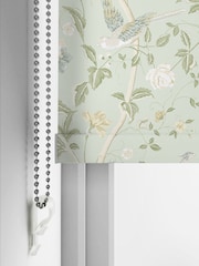Laura Ashley Green Summer Palace Made to Measure Roller Blind - Image 4 of 6