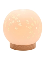 Widdop White Round Dandelion Aroma Lamp - Image 1 of 6