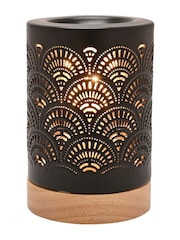 Widdop Black Lace Aroma Lamp - Image 1 of 6