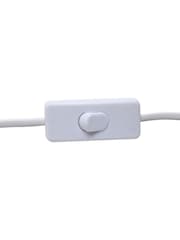 Widdop White Butterfly Tube Lamp - Image 5 of 6