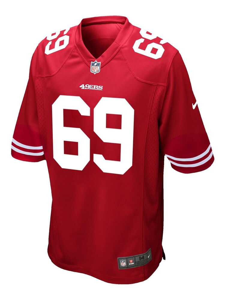 Nike Red NFL San Francisco 49ers Home Game Jersey - Mike McGlinchey Youth - Image 2 of 3 Nike Red NFL San Francisco 49ers Home Game Jersey - Mike McGlinchey Youth - Image 2 of 3