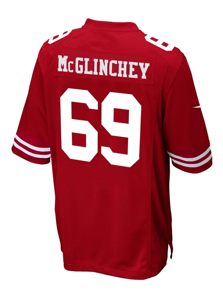 Nike Red NFL San Francisco 49ers Home Game Jersey - Mike McGlinchey Youth - Image 3 of 3 Nike Red NFL San Francisco 49ers Home Game Jersey - Mike McGlinchey Youth - Image 3 of 3