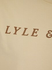 Lyle & Scott Natural Oakley T-Shirt and Shorts Set - Image 5 of 6