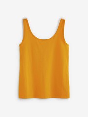 Ochre Yellow Thick Strap Vest - Image 5 of 5