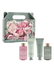 The Luxury Bathing Company Velvet Rose & Peony Top to Toe Essentials Gift Set - Image 1 of 3
