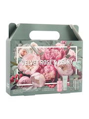 The Luxury Bathing Company Velvet Rose & Peony Top to Toe Essentials Gift Set - Image 2 of 3