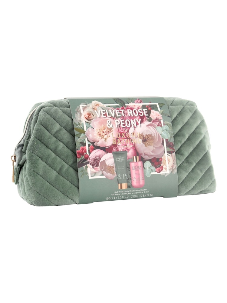Buy The Luxury Bathing Company Velvet Rose & Peony Weekend Escape Gift ...