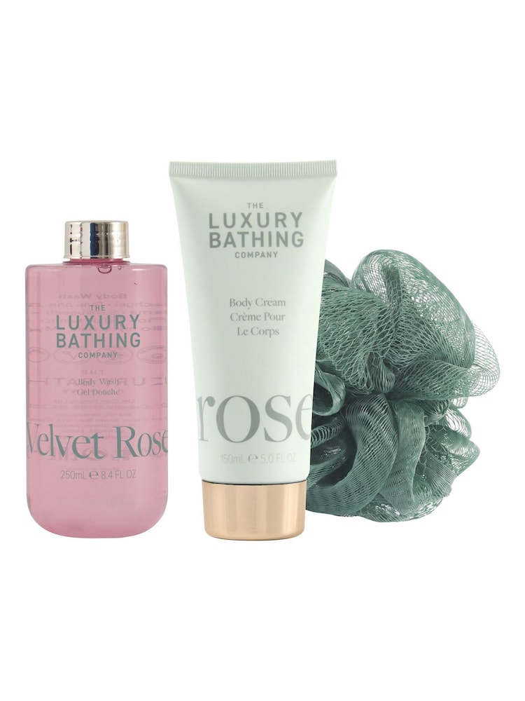 Buy The Luxury Bathing Company Velvet Rose & Peony Weekend Escape Gift ...