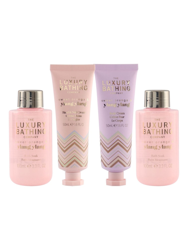 The Luxury Bathing Company Sweet Orange & Ylang Ylang Top to Toe Essentials Gift Set - Image 3 of 3 The Luxury Bathing Company Sweet Orange & Ylang Ylang Top to Toe Essentials Gift Set - Image 3 of 3