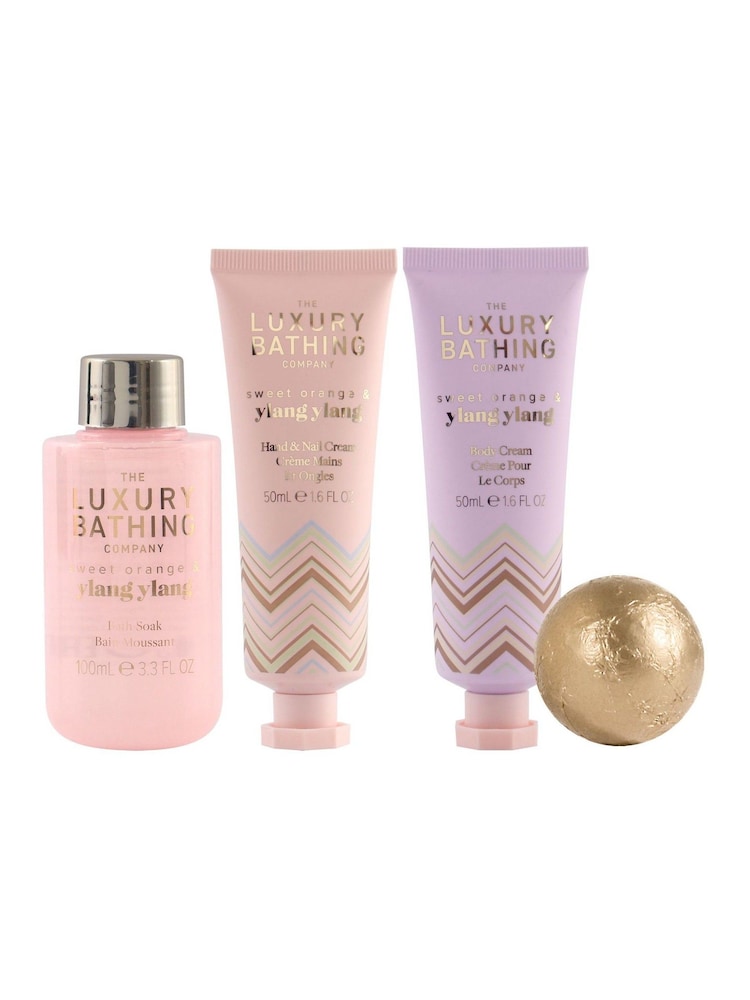 The Luxury Bathing Company Sweet Orange & Ylang Relax & Unwind Gift Set - Image 3 of 3 The Luxury Bathing Company Sweet Orange & Ylang Relax & Unwind Gift Set - Image 3 of 3