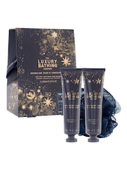 The Luxury Bathing Company Sparkling Pear & Sandalwood Perfect Night In Gift Set - Image 1 of 3