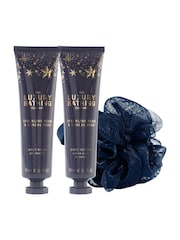 The Luxury Bathing Company Sparkling Pear & Sandalwood Perfect Night In Gift Set - Image 3 of 3