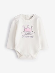 River Island Pink Baby Girls Heart 3 Piece Set - Image 6 of 9