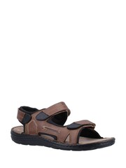 Hush Puppies Natural Alistair Sandals - Image 2 of 10