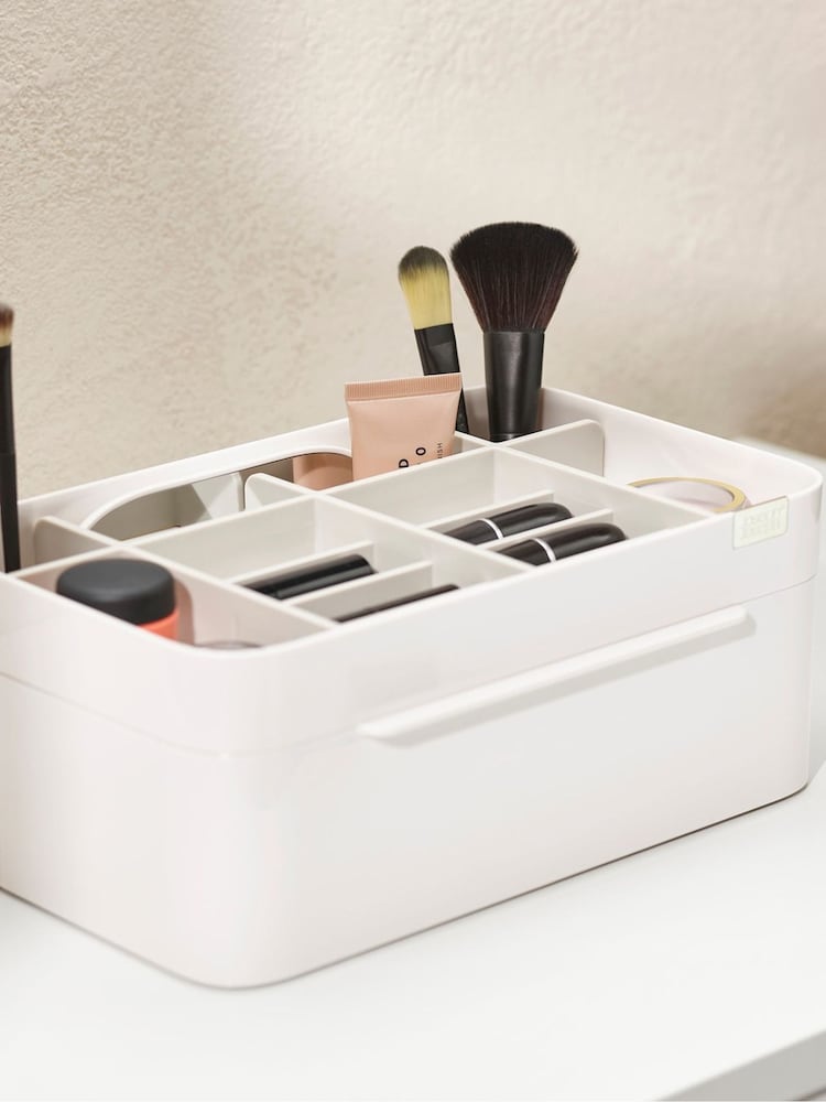 Joseph Joseph Natural Viva Large Cosmetic Organiser with Removable Lid - Image 2 of 4