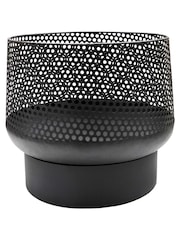 Ivyline Black Outdoor Tall Buttermere Basket Firebowl - Image 2 of 2