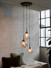 French Connection Clear Jamavar Ceiling Cluster Light - Image 1 of 4