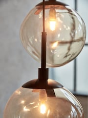 French Connection Clear Jamavar Ceiling Cluster Light - Image 3 of 4