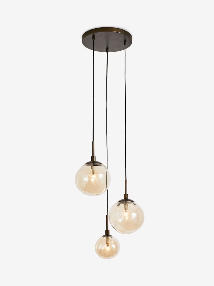 French Connection Clear Jamavar Ceiling Cluster Light - Image 4 of 4
