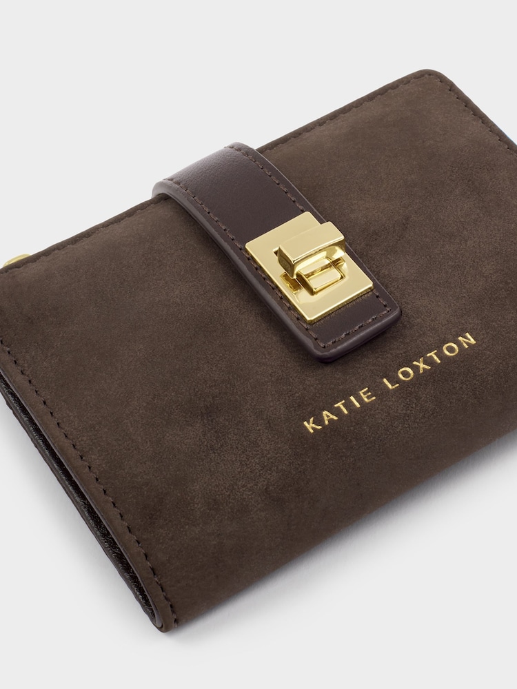 بني - محفظة Orin بقفل دوّار من Katie Loxton - صورة 2 من 3 بني - محفظة Orin بقفل دوّار من Katie Loxton - صورة 2 من 3