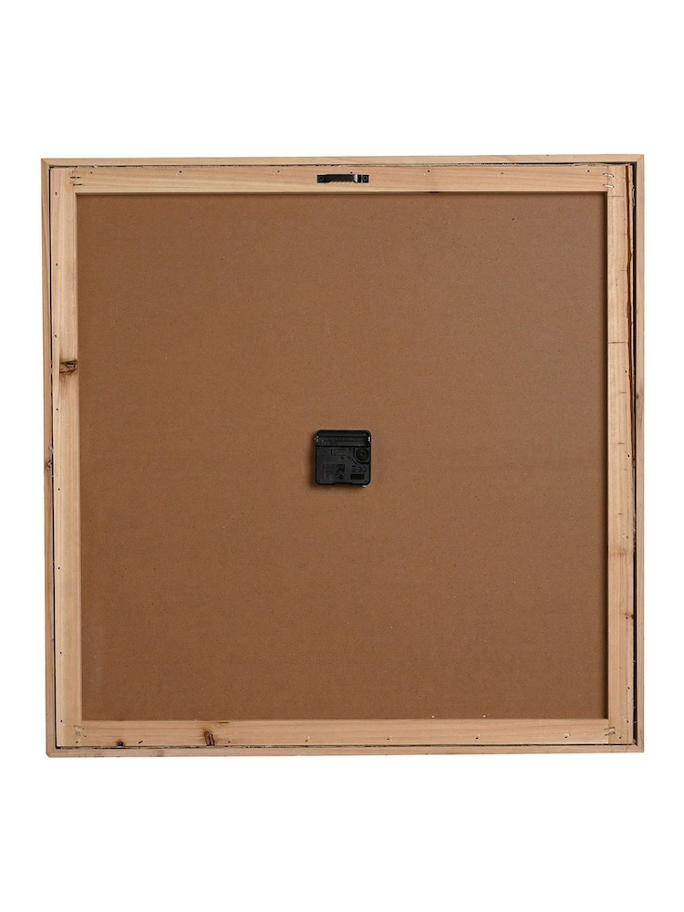 Widdop White Woven Thread Wall Art Clock - Image 3 of 3 Widdop White Woven Thread Wall Art Clock - Image 3 of 3