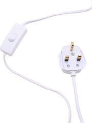 Widdop White Ceramic Table Lamp - Image 2 of 2