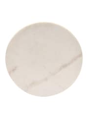 Widdop White Marble Round Chopping Board - Image 1 of 2