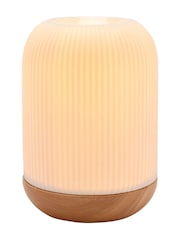 Widdop White Striped Aroma Lamp - Image 1 of 6