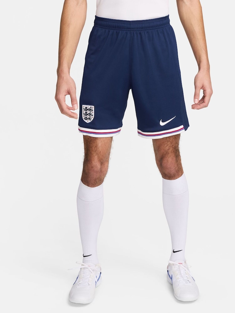 Nike Blue Dri-FIT England Stadium Home Football Shorts - Image 1 of 7