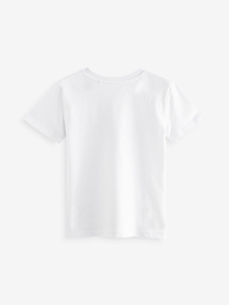 White Game Over Graffiti 100% Cotton Short Sleeve Graphic T-Shirt (3-16yrs) - Image 2 of 3 White Game Over Graffiti 100% Cotton Short Sleeve Graphic T-Shirt (3-16yrs) - Image 2 of 3
