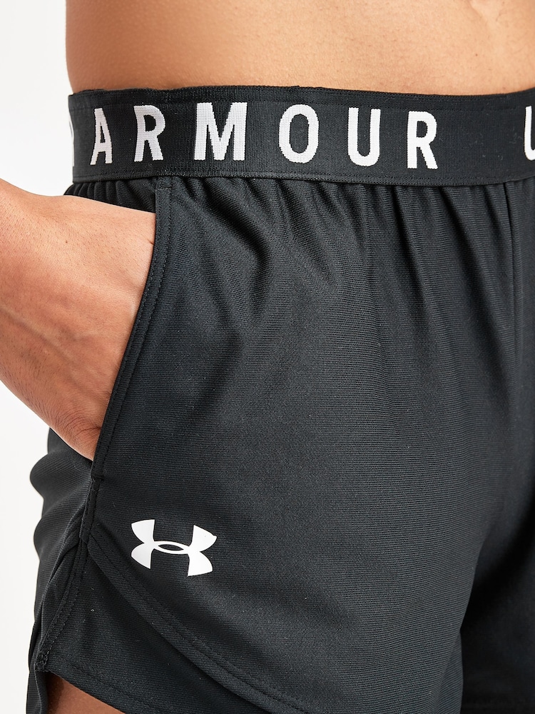 Czarny - Under Armour Play Up 3.0 Shorts - Image 3 of 4