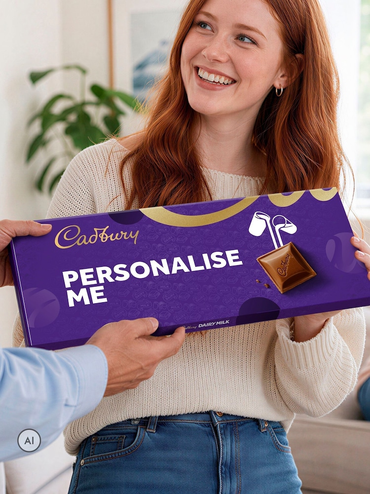 Personalised Dairy Milk 850g Chocolate XXL Bar by Cadbury - Image 1 of 4