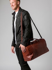 Conkca Orton Leather Holdall - Image 5 of 5