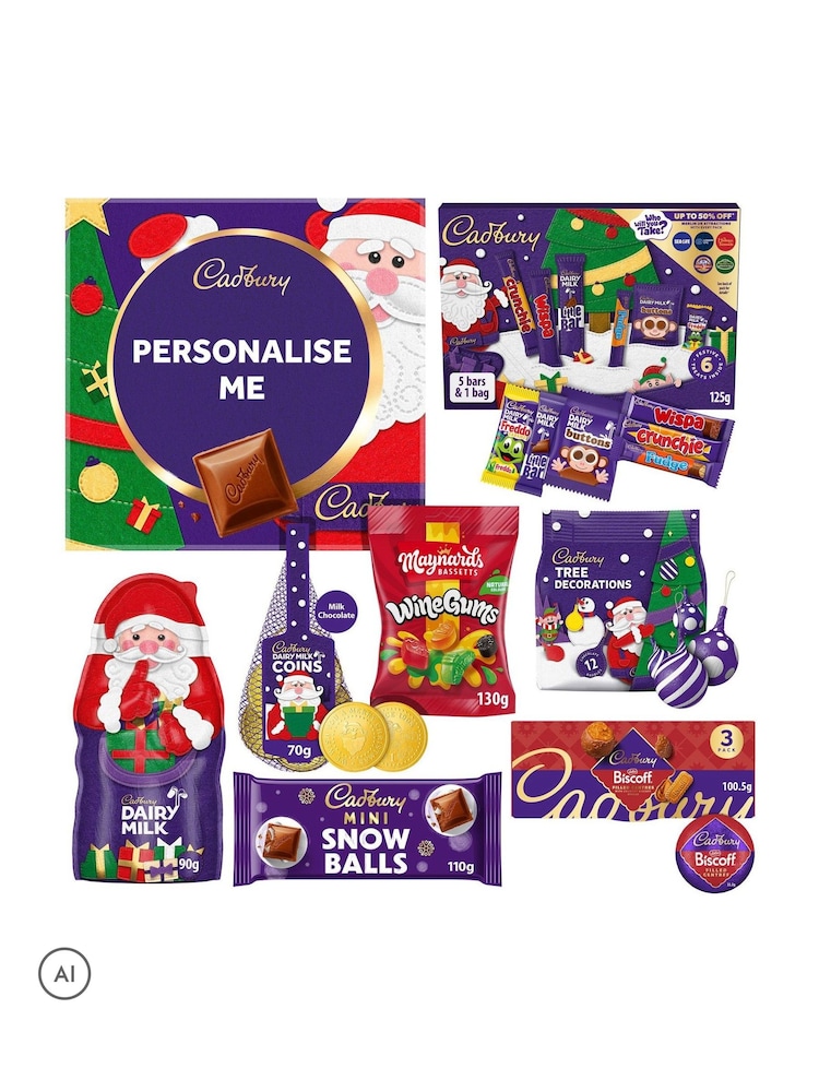 Personalised Christmas Chocolate Box by Cadbury - Image 4 of 4