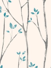 Urban Walls Grey Scandi Tree Wallpaper - Image 4 of 4