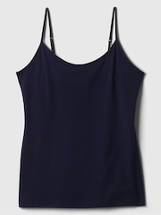Gap Navy Blue Fitted Adjustable Strappy Top - Image 5 of 5