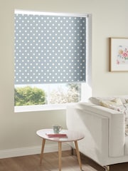 Cath Kidston Blue Button Spot Made to Measure Roller Blind - Image 2 of 4