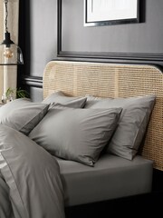 Set of 2 Grey Collection Luxe 200 Thread Count 100% Egyptian Cotton Pillowcases - Image 1 of 1