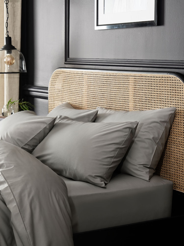 Set of 2 Grey Collection Luxe 200 Thread Count 100% Egyptian Cotton Pillowcases - Image 1 of 1