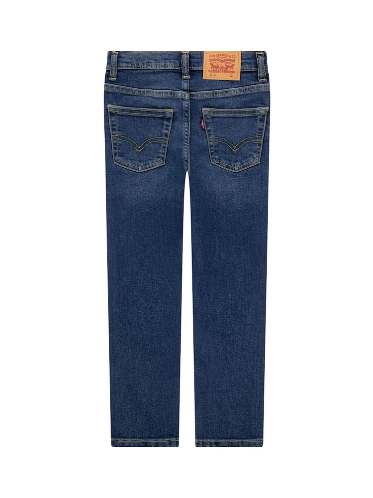 Blu - Jeans affusolati Levi's® 512™ Vestibilità slim - Immagine 2 di 5
