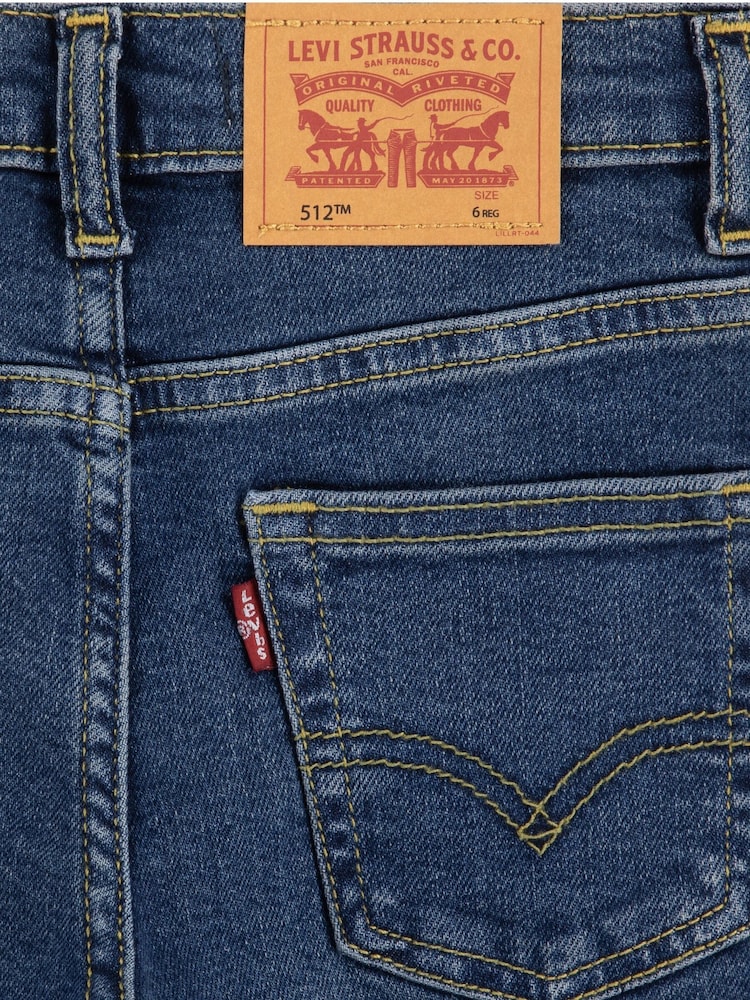 Blu - Jeans affusolati Levi's® 512™ Vestibilità slim - Immagine 5 di 5