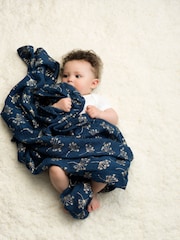 aden + anais White Large 100% Cotton Muslin Blankets 3 Pack - Image 2 of 6