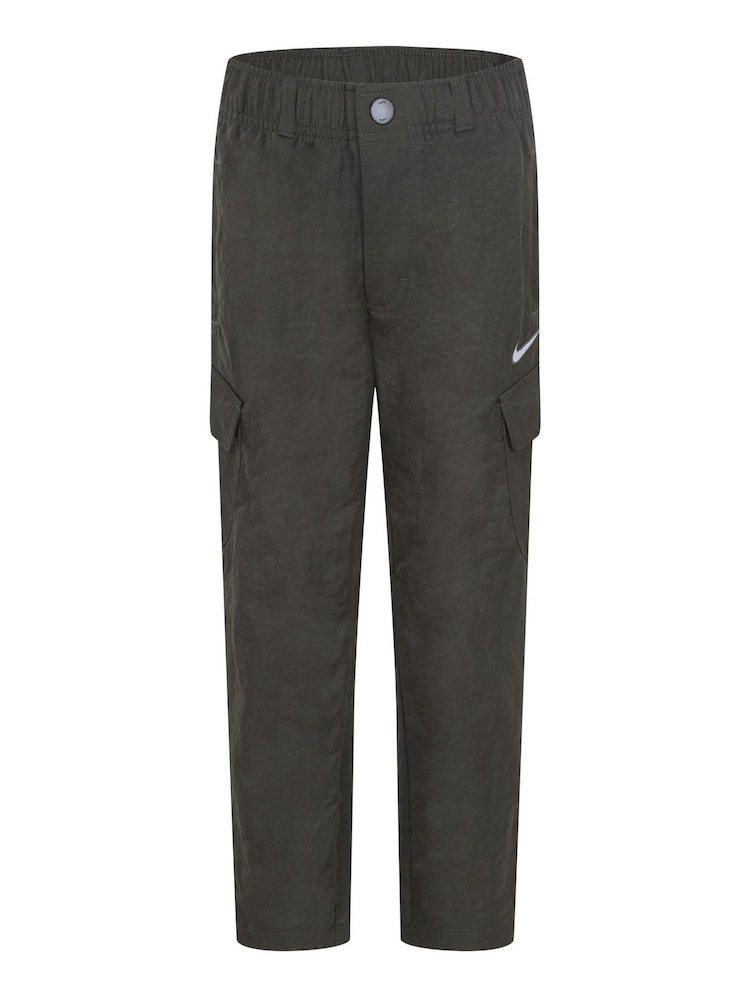 Nike Khaki Green Little Kids Cargo Trousers - Image 1 of 8