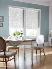 Laura Ashley Duck Egg Aria Made to Measure Roman 100% Cotton Blinds - Image 5 of 6
