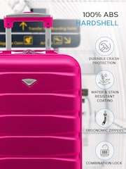 Flight Knight Hard Shell ABS Easyjet Size Cabin Carry On Case - Image 4 of 7