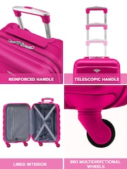 Flight Knight Hard Shell ABS Easyjet Size Cabin Carry On Case - Image 5 of 7