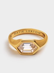 Katie Loxton Gold Tone Harlequin Statement Ring - Image 2 of 5