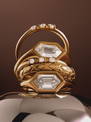Katie Loxton Gold Tone Harlequin Statement Ring - Image 5 of 5