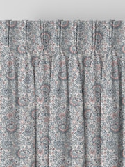 Laura Ashley Pale Slate Painswick Paisley Made to Measure 100% Cotton Curtains - Image 5 of 9