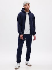 Gap Navy Blue Vintage Soft Fleece-Lined Joggers - Image 2 of 3